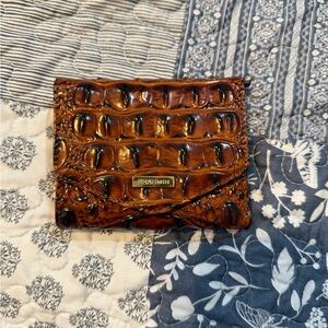 Brahmin Brown Crocodile Embossed Women's Bag